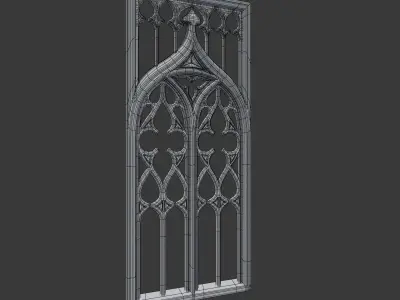 Gothic Ornament 3D model