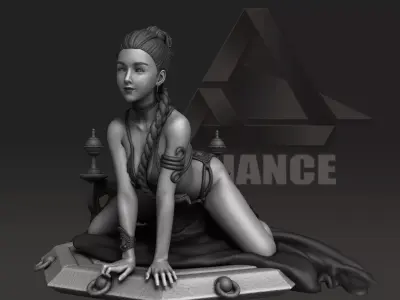 Slave Leia - Star Wars 3D print model