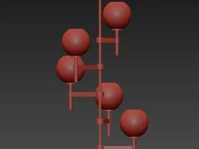 CHANDELIER JADE H  122 5 CM 3D model