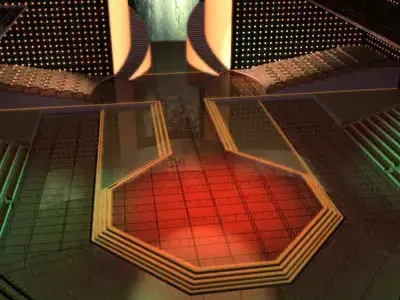 tv set show 2 3D model