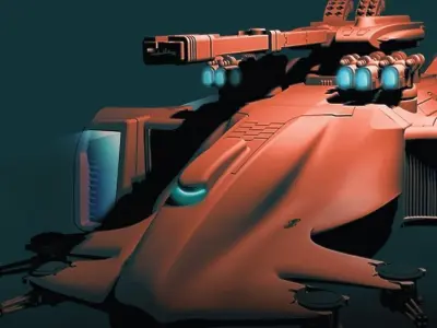 TX-9 WHALESHARK DESTROYER - GREATER GOOD SUPERHEAVY TANK 3D print model