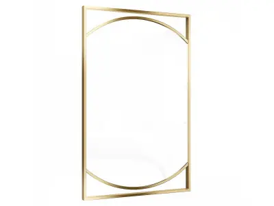 Mirror in a metal frame GZ-M1090 3D model