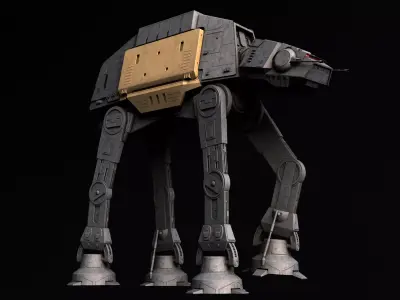 AT-ACT Walker  - Star Wars 3D model