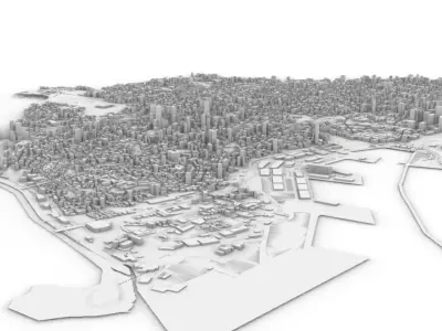 Beirut 3D Model 3D model