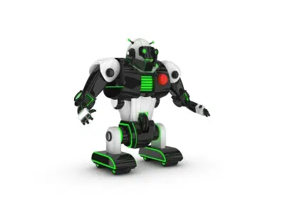 Funny Robot Character 3D model