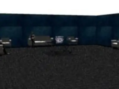 Living room 3D model