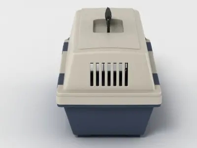 Pet Carrier 3D model