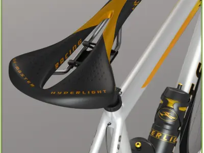  Realistic Male Cyclist 