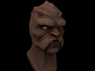 Tarados Gon Low-poly 3D model