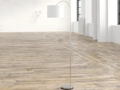 Buendia Arched Floor Lamp 3D model