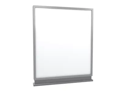 Advertising Display LCD Mockup v7 002 Low-poly 3D model