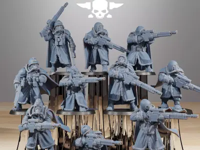 GrimGuard Frostwatch Marksmen 3D print model