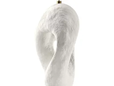 Fertility Form  Pendant Light Low-poly 3D model