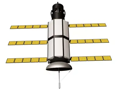 Titan Lab Low-poly 3D model