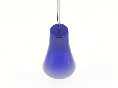 Bell Shaped Pendant Light 3D model