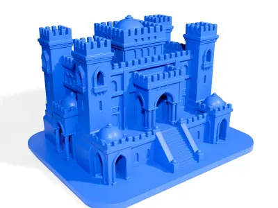 Herods Palace 3D print model