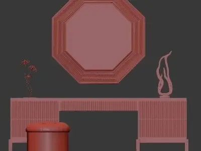 chest of drawers 39 3D model