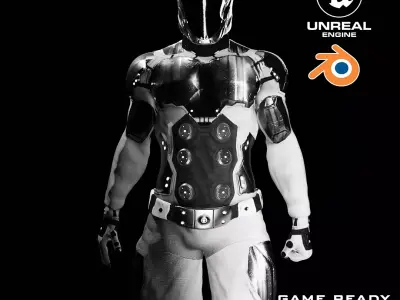 MKII Space Suit 3D model