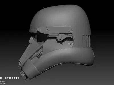 Death Trooper Helmet 3D print model