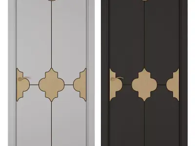 Entrance door set199 3D model