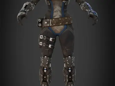 Exo-Stranger Armor for Cosplay 3D print model