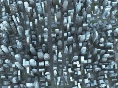 Big City 47 3D model