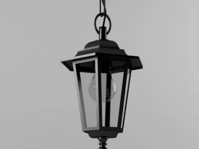Exterior Ceiling Lamp 3D model