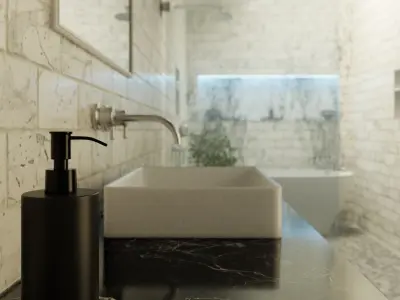 Modern Bathroom  3D model