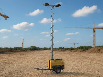  Allmand Mobile Lighting Mast 