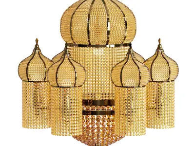 chandelier lighting 3D model
