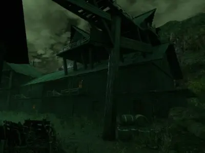 Wooden Building Kit Low-poly 3D model