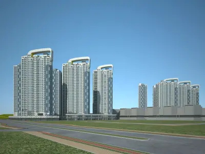 apartment 3d model 3D model