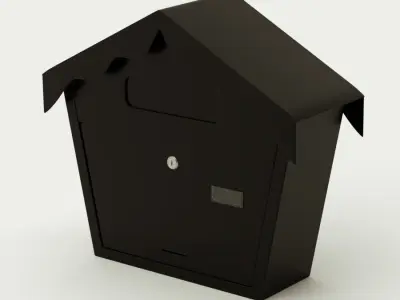 Nice and detailed letterbox 3D model