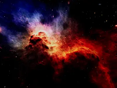 AAA Nebula skyboxes 3D model