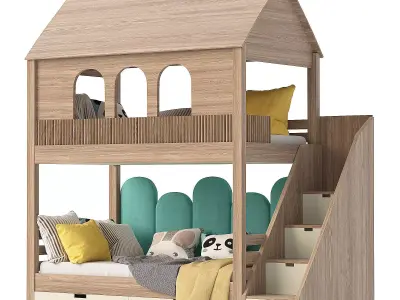 LUCES LED EN HABITACION INFANTIL 3D model