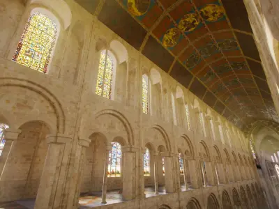 Cathedral Romanesque Nave CEILING - ONLY  Low-poly 3D model