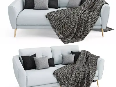 Sofa Zoe Double 3D model