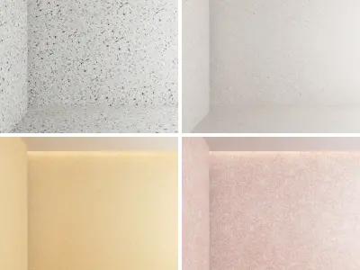 Terrazzo Porcelain tiles - set 05 Texture