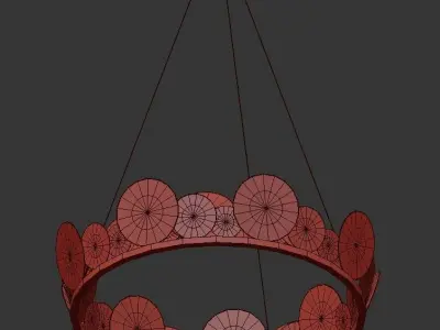 CoCo chandelier 3D model