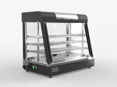 Hot Food Display 3D model