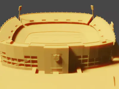 Stadium Campeon del siglo 3D print model