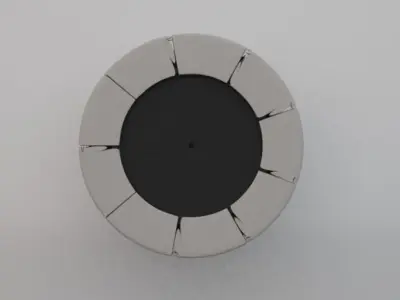 Sci-Fi Dropper 01 Low-poly 3D model