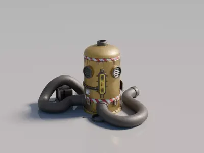 Cyberpunk Props 1 3D model