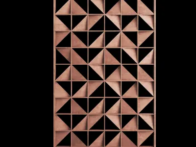 Facade elevation Cnc Design 3D model