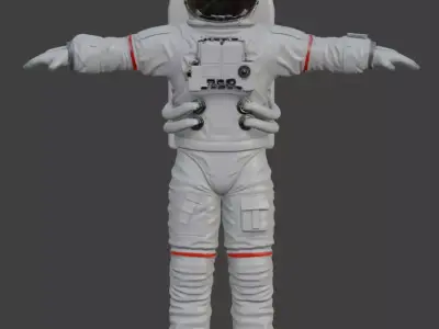 Astronaut Spacesuit 3D Model 3D model