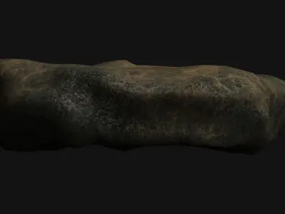 Rock 07 - Cave Dust Low-poly 3D model
