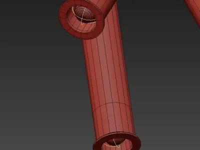 SHANGAI k pendant light 3D model