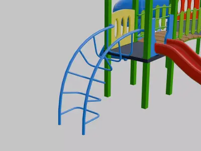 Playground 3D model get