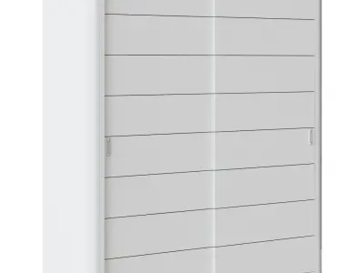 Sliding wardrobe 2 doors Maria 3D model