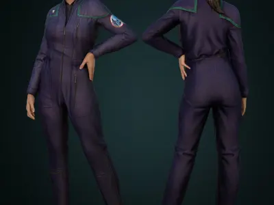 NX-01 Hoshi Sato For G8F 3D model